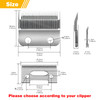 Fit for Wahl Clippers Replacement Blade Professional Precision 2 Hole Adjustable Hair Trimmer Parts Gold Silver Blades C
