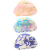 Jayongnee clip Hair Claw Clips for Women Shell Hair Clips for Thick Thin Hair French Design Acrylic Hair Claw with Print