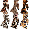 TOBATOBA Leopard Print Hairband 6Pcs Bow Headbands for Women Girls Cheetah Headband Womens Knotted Headbands Fashion Hai