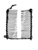 HairZing Clip Medium Vintage Clincher Comb Tool for Thick Thin and Curly Hair Stretchy Banana Hair Clips for Girls Elast
