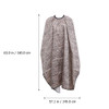 SUPVOX Leopard Print Hair Cape for Haircuts Waterproof Styling Cape for Salon Clients Grooming Smock for Hairdressers La