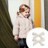 inSowni 18 Pack9 Pairs Solid Velvet Bow Ponytail Pigtail Alligator Hair Clips Barrettes Hair Accessories for Baby Girls