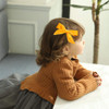 inSowni 18 Pack9 Pairs Solid Velvet Bow Ponytail Pigtail Alligator Hair Clips Barrettes Hair Accessories for Baby Girls