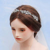Aimimier Bridal Crystal Star Tiara Crown Rhinestone Headband for Wedding Prom Party Hair Jewelry for Women