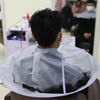 ZJchao Hair Styling Cape Hair Cutting Cape Hairdresser Capes Nylon Umbrella Type Hair Cloak Barber Cape Adjust Size Hair