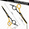 Professional Hair Cutting Shears Set6 Inch Barber Hair Cutting Scissors KitHairdressing Thinning Shears for Hair Cutting
