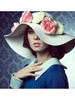 15 Pieces Flower Hair Clip for Women Rose Floral Pins Accessories for WeddingFresh Colors