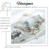 Fdesigner Wedding Hair Accessories Crystal Fashion Bride Hair Jewelry Festival Prom Hair Piece Rhinestone Headpieces for