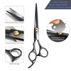 Hair Cutting Scissors Set by Aszwor Hairdressing Shears Kit 12 PCS Professional Haircut Scissors Kit with Hair Cutting S