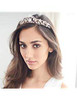 FDesigner Bride Crown Wedding Hair Accessories Bridal Crystal Tiaras Princess Prom Hair Decorations for Women and Girls