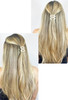 Camila Paris CP19942 French Hair Barrette Clip for Women Handmade Side Slidein MetalFree Closure Strong Hold Grip Hair C
