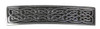 Small Celtic Hair Clip Hand Crafted Metal Barrette Made in the USA with a Medium 70mm Clip by Oberon Design