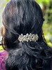 Daffodil Hair Clip Hand Crafted Metal Barrette Made in the USA with a Large 80mm Clip by Oberon Design