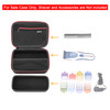 RLSOCO Hard Case for Wahl Color Pro Cordless Rechargeable Hair Clipper Trimmer Model 9649 Compact Design with YKK Zipper