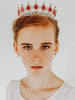 Yovic Baroque Wedding Crown Rhinestone Bridal Crown and Tiara Crystal Bride Prom Costume Party Hair Accessories for Wome
