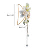 Flower Hair Accessories Metal Hair Claw Clip Big Nonslip Gold Hair Clamps Tassel Hair Catch Clip for Womens Hair Styling