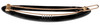 France Luxe Sliver on Tige Boule Barrette Black