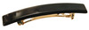 France Luxe Small Luxury Rectangle Barrette Nacro Slate