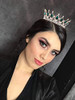 Yovic Baroque Wedding Crown Rhinestone Bridal Crown and Tiara Crystal Bride Crowns Costume Party Hair Accessories for Wo