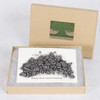 Dogwood Hair Clip Hand Crafted Metal Barrette Made in the USA with a Large 80mm Clip by Oberon Design