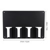 Hair Clipper Holder 2PCS Barber Clipper Holder Rack Barber Clipper Organizer Wall Mounted Hair Clipper Storage Rack for