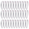 Candygirl 08 Inch Wide Satin Covered Girls Headbands DIY Ribbon Headbands for Girls Women Craft Hairband33PCS