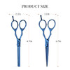 BICAREE Hair Cutting Scissors Professional Hair Scissors 67 RightHand Razor Edge Barber Scissors Premium Stainless Steel