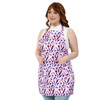 Plum Hill Boho Cosmetology Apron WaterResistant BleachResistant Hair Stylist Apron with Pockets for Hairdressers Nail Te