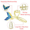Flower Metal Hair Claw Clips 6 Pcs Cute Large Tulip Hair Claw NonSlip Hair Barrettes Strong Hold Hair Clamps Fashion Hai