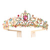 Princess Crown for Women Crystal Queen Tiaras for Girls Bridal Hair Accessories Gifts for Birthday Wedding Prom Bridal P