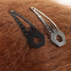 Multifunctional Hair Clips Metal Snap Hair Clips Stainless Steel Hairpins Barrettes Stocking Stuffers for Girls Women10P