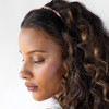 Brown Headband for Women France Luxe 14 Ultracomfort Thin Headband Caramel Horn Flexible Fit with No Slip Gentle Teeth A
