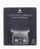 Andis 04555 Cordless TOutliner Lithium Ion Replacement Deep Tooth GTX Blade Carbon Steel