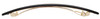 France Luxe Kona Long and Skinny Barrette Nacro Black