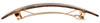 France Luxe Extra Long Rectangle Barrette Onyx