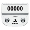 Andis 64740 Ultra Edge Detachable Clipper Blade Infused with Carbon Steel Extends Edge Life Deep Cutting of Bulky Hairs