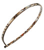 France Luxe Ultracomfort Thin Headband 18 Classic Non Slip Skinny Headbands for Women With Gentle Teeth Flexible Plastic