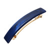 France Luxe Classic Rectangle Barrette Handmade French Barrette for Women with Thin or Fine Hair Lightweight with Strong