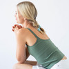 L Erickson Pastel Hair Ties for Thick Hair Grab Go Pony Tube 15 Pack Pastel Thick NoCrease Bands with Strong Hold Damage