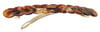 France Luxe Scalloped Long and Skinny Barrette Alba