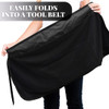 Betty Dain Womens Signature Switch Salon Stylist Nail Tech Apron with Pockets Cosmetology Waist ApronTool Skirt Chemical