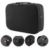 Large Capacity Barber Carrying Case Professional Barber PU Leather Hairdressing Hair Scissors Bag Hair Styling Tool Case