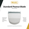 Wahl Professional Standard SnapOn Peanut Blade Easy Maintenance Sharp Performance Compatible with Black Peanut and Sterl