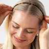 France Luxe Ultracomfort Thin Headband 14 French Classic Non Slip Skinny Headbands for Women With Gentle Teeth Flexible