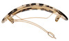 France Luxe Oval Volume Barrette Ivory Tokyo