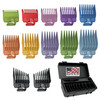 Wahl Clipper Genuine SecureSNAP Attachment Guard Organization Kit with Hair Clipper Guards 14 Piece Elite Storage Kit Ha