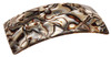 France Luxe Wide Rectangle Barrette Onyx
