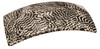 France Luxe Wide Rectangle Barrette Opera Silver