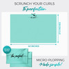 THE PERFECT HAIRCARE Microfiber Hair Plopping Towel Set Super Absorbent AntiFrizz Hair Drying Wrap 2 Curl Scrunching Tow
