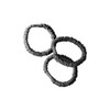 SleepGlow Skinny Silk Hair Scrunchies Healthy and Shiny Hair 100 Natural 22mm Grade 6A Mulberry Silk